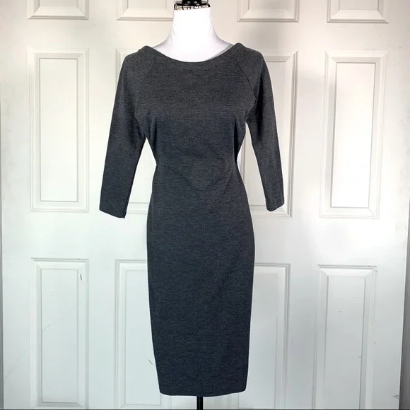 Zara Pencil Casual Slim Bodycon Midi Dress - Picture 5 of 7